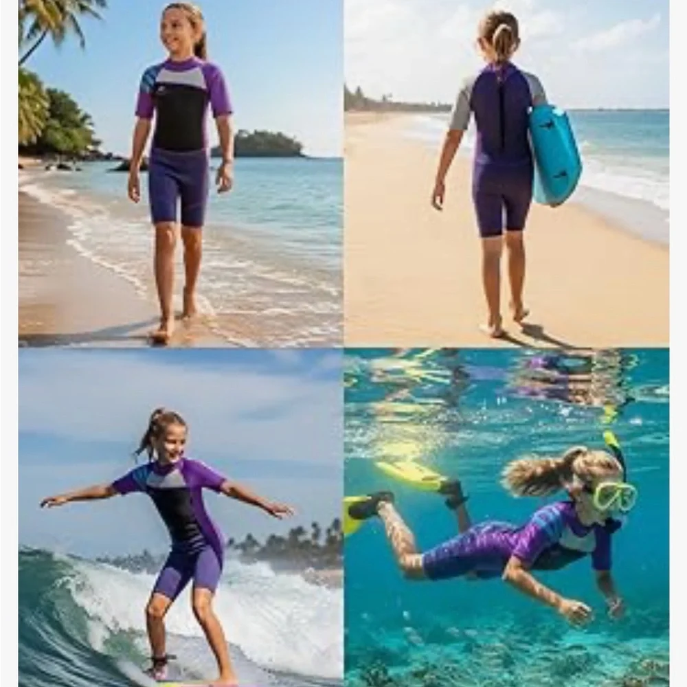 GOGO Kids Neoprene Swim Wetsuit - Picture 6 of 10